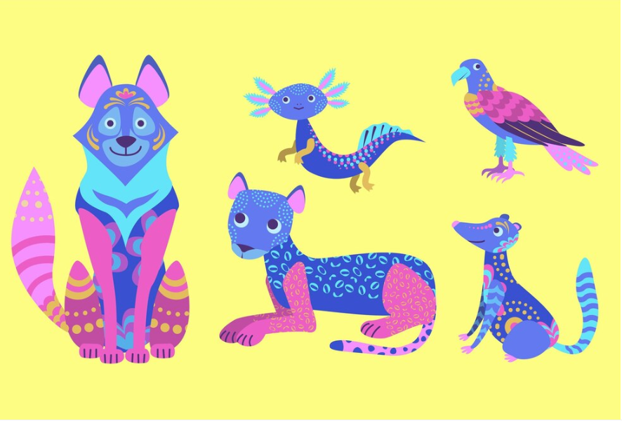 Animaux non lumineux
