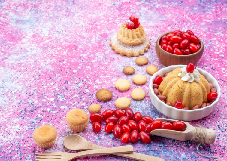 Biscuit et gâteau de Bonheur